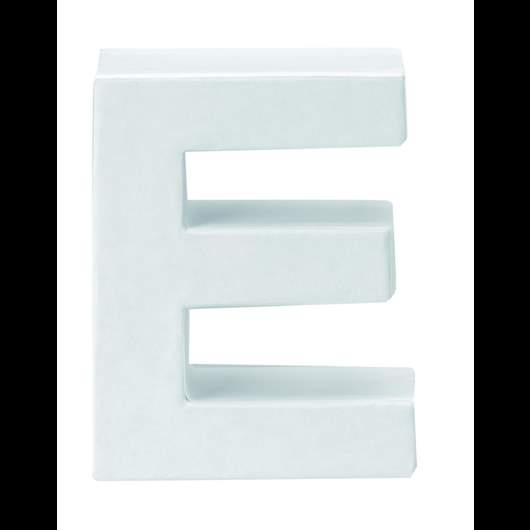 Papp-Buchstaben E 10x3,5cm